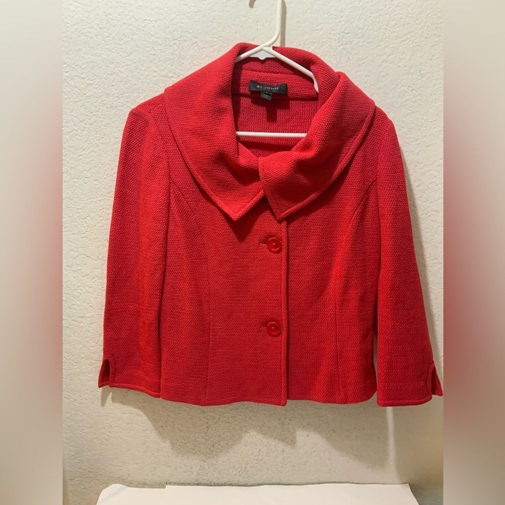 Vintage St. John Knit Jacket size 8